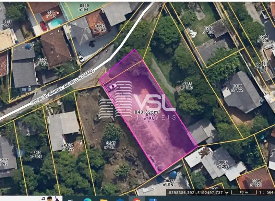 Terreno / Lote à venda, 855m2 em Saco Grande, Florianopolis - SC - imagem 3 Foto 3 de Terreno / Lote à venda, 855m2 em Saco Grande, Florianopolis - SC