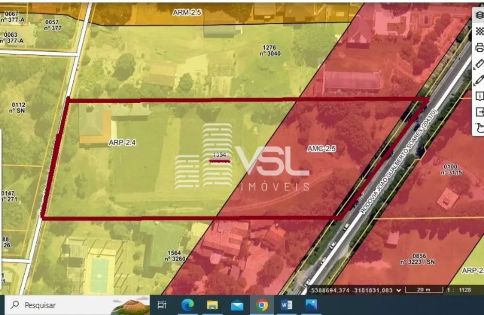 Foto 4 de Terreno / Lote à venda, 10835m2 em Ingleses do Rio Vermelho, Florianopolis - SC