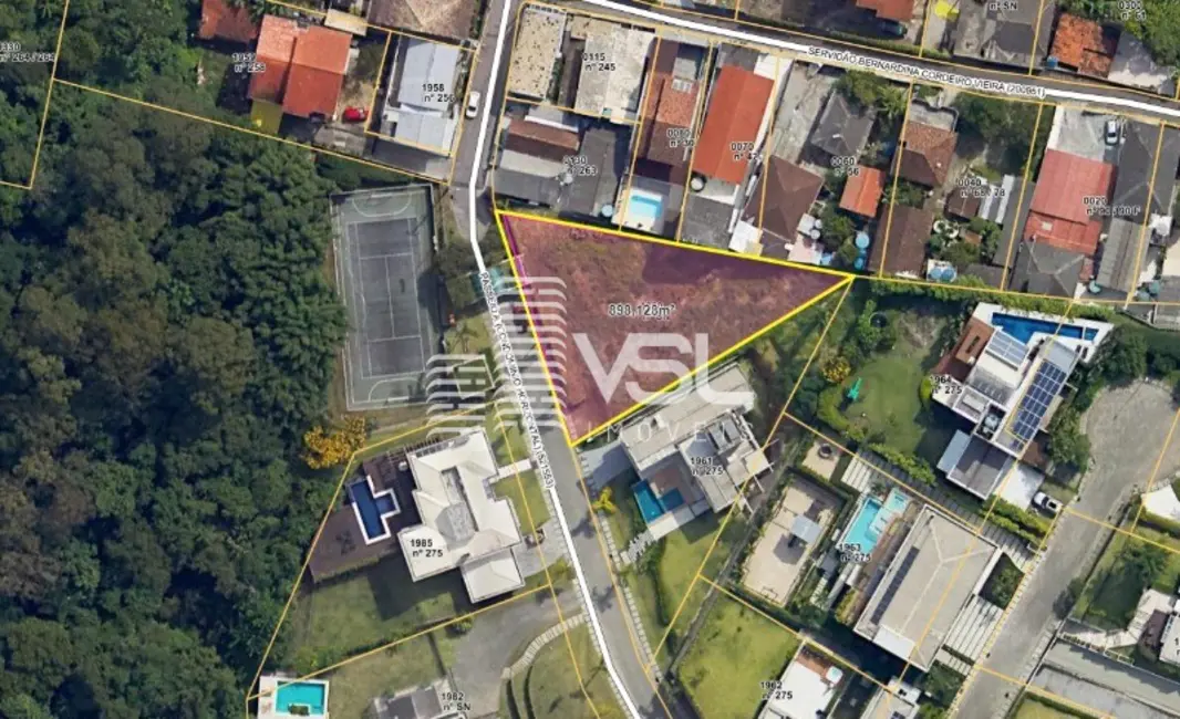 Terreno / Lote à venda, 982m2 em Córrego Grande, Florianopolis - SC - imagem 6 Foto 6 de Terreno / Lote à venda, 982m2 em Córrego Grande, Florianopolis - SC