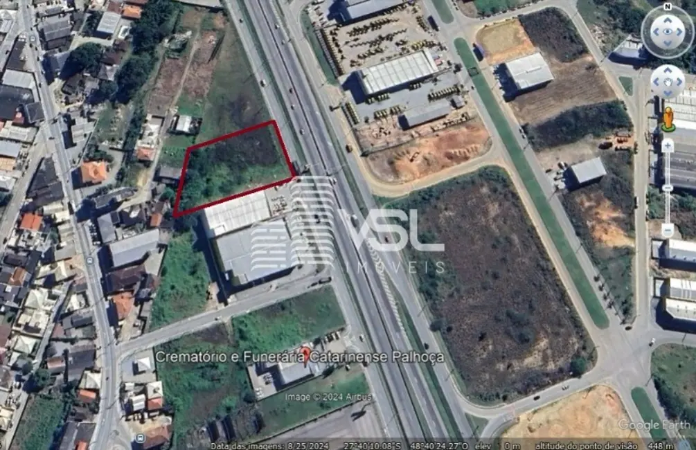 Foto 2 de Terreno / Lote à venda, 2119m2 em Pachecos, Palhoca - SC