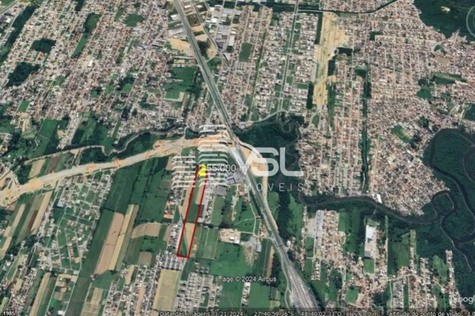 Foto 4 de Terreno / Lote à venda, 55100m2 em Pachecos, Palhoca - SC