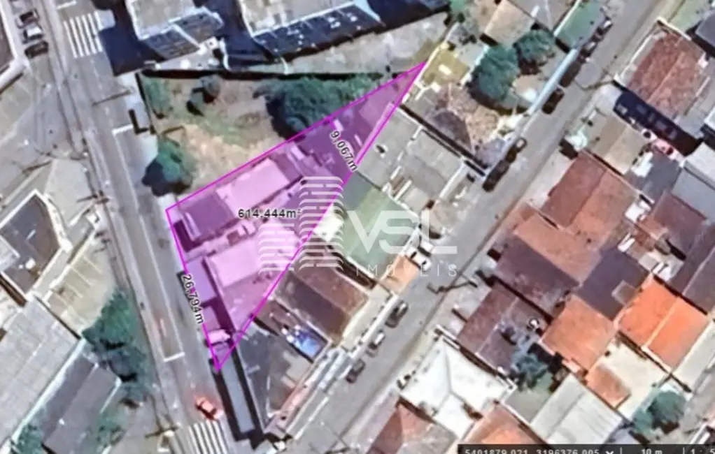 Foto 1 de Terreno / Lote à venda, 515m2 em Trindade, Florianopolis - SC