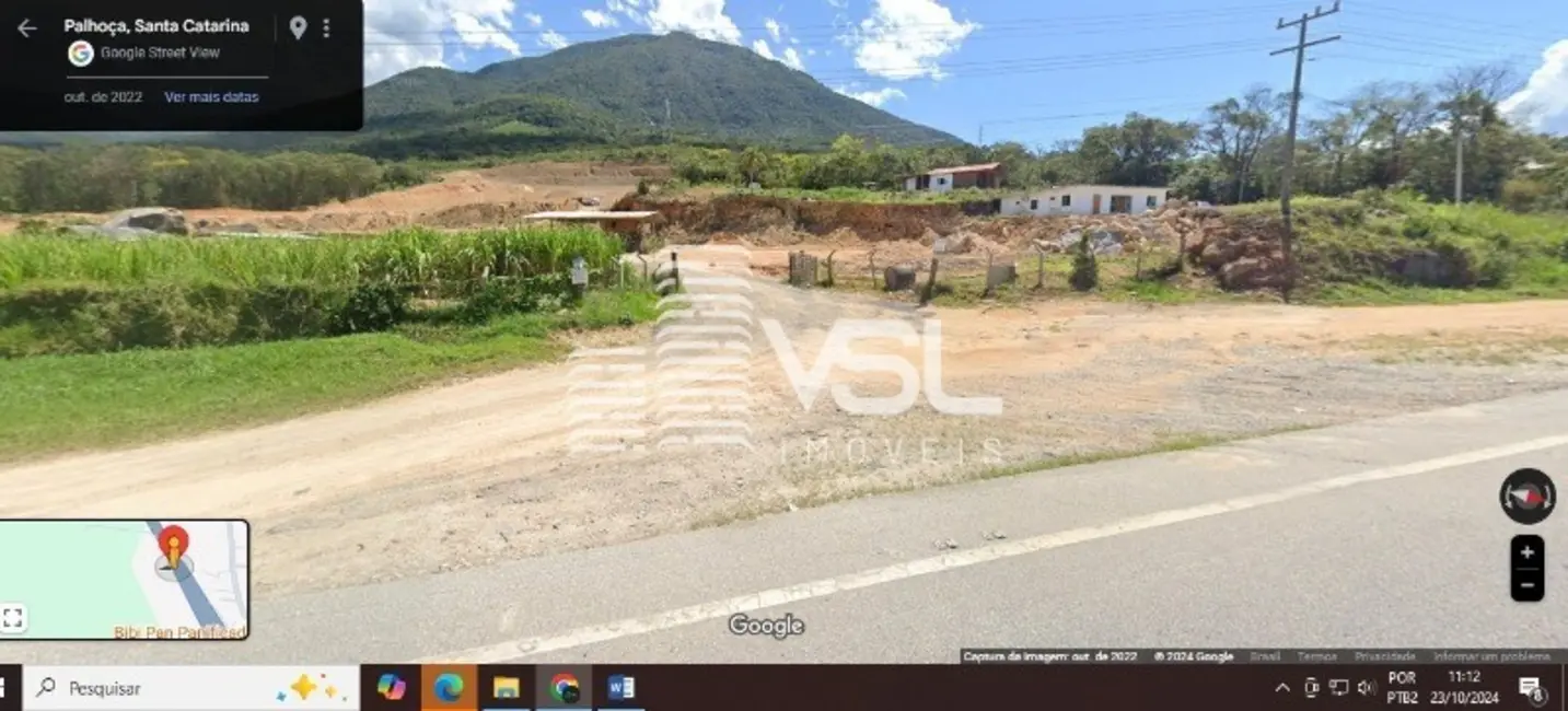 Foto 2 de Terreno / Lote à venda, 40000m2 em Praia de Fora, Palhoca - SC