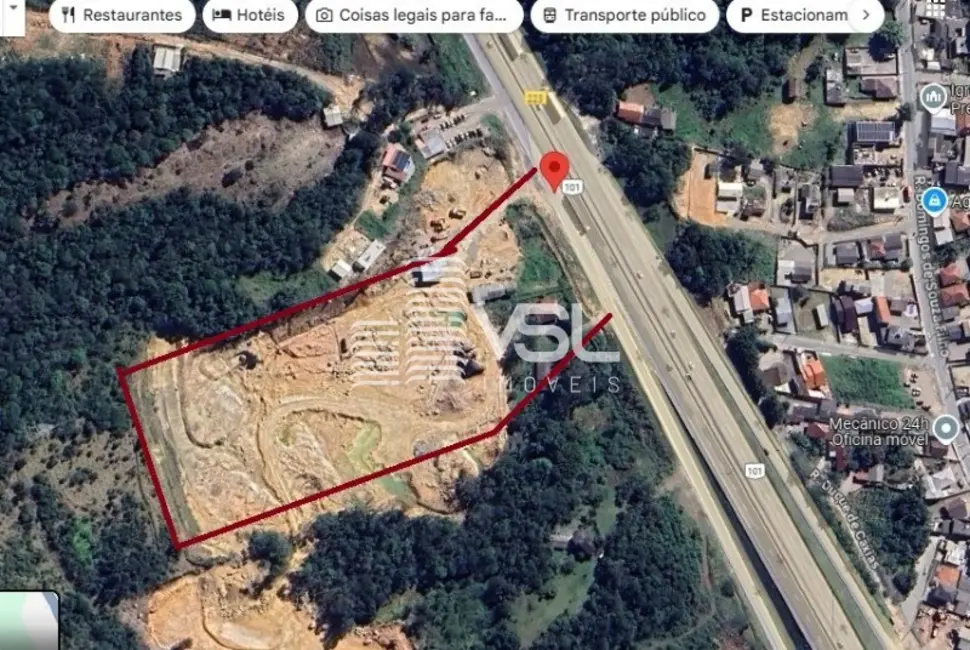 Foto 3 de Terreno / Lote à venda, 40000m2 em Praia de Fora, Palhoca - SC