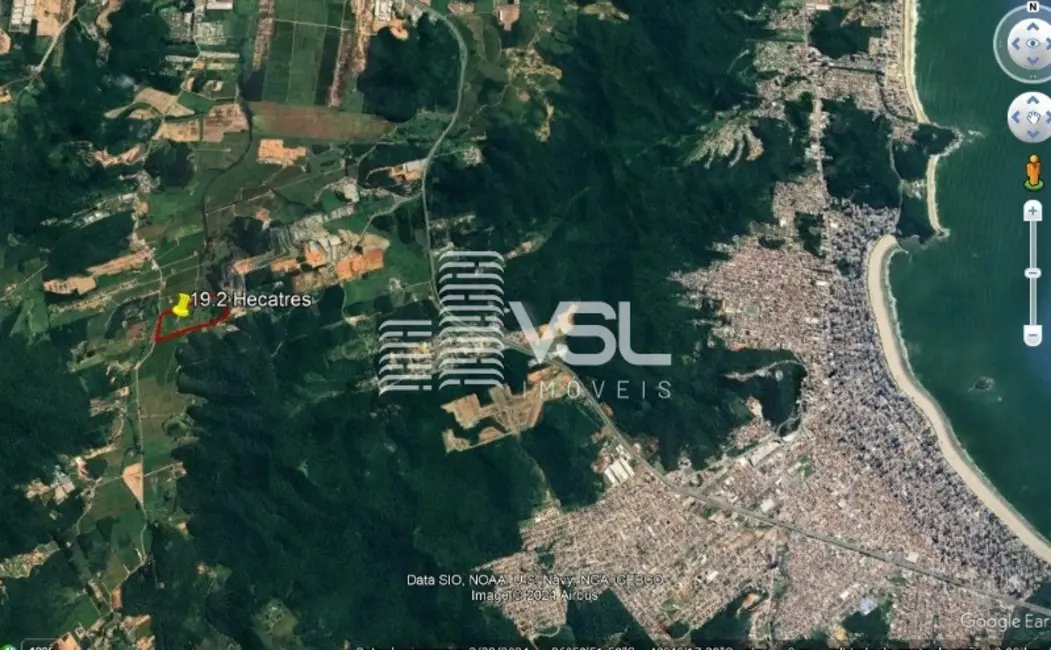 Foto 2 de Terreno / Lote à venda, 220000m2 em Rio do Meio, Itajai - SC