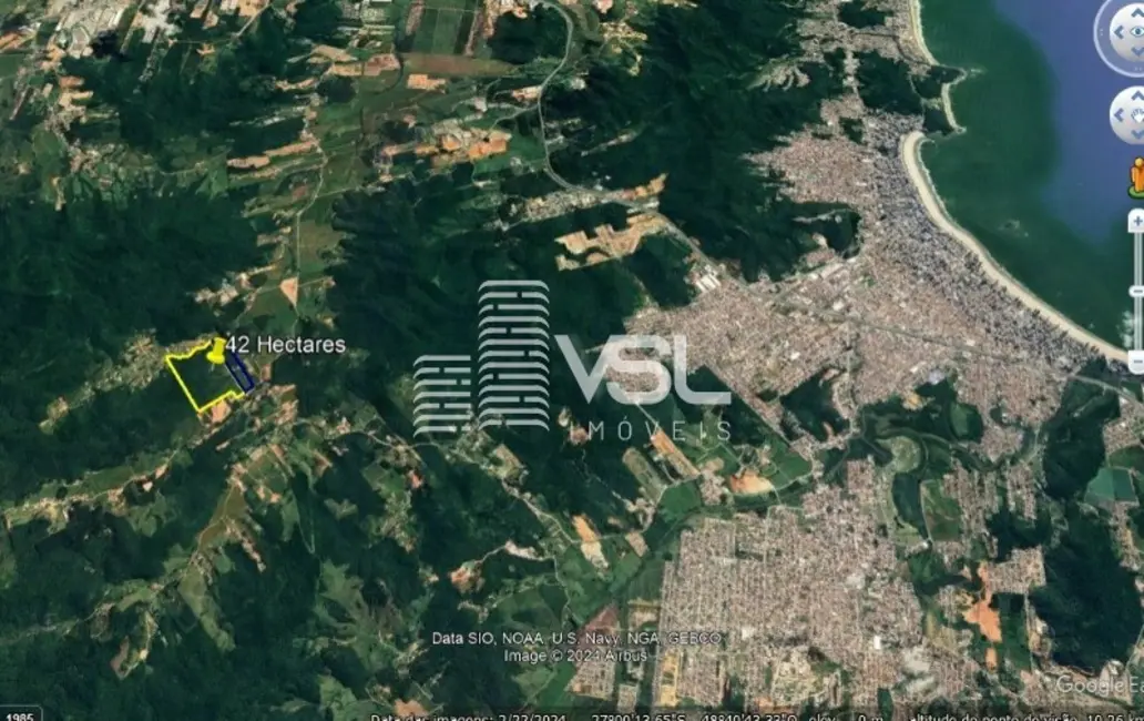 Terreno / Lote à venda, 220000m2 em Rio do Meio, Itajai - SC - imagem 4 Foto 4 de Terreno / Lote à venda, 220000m2 em Rio do Meio, Itajai - SC