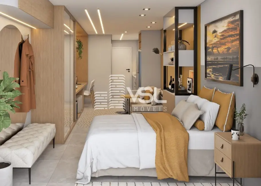 Foto 3 de Loft / Flat com 1 quarto à venda, 30m2 em Santa Mônica, Florianopolis - SC