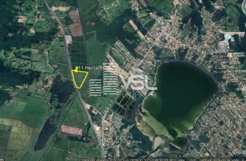 Foto 5 de Terreno / Lote à venda, 110000m2 em Imbituba - SC