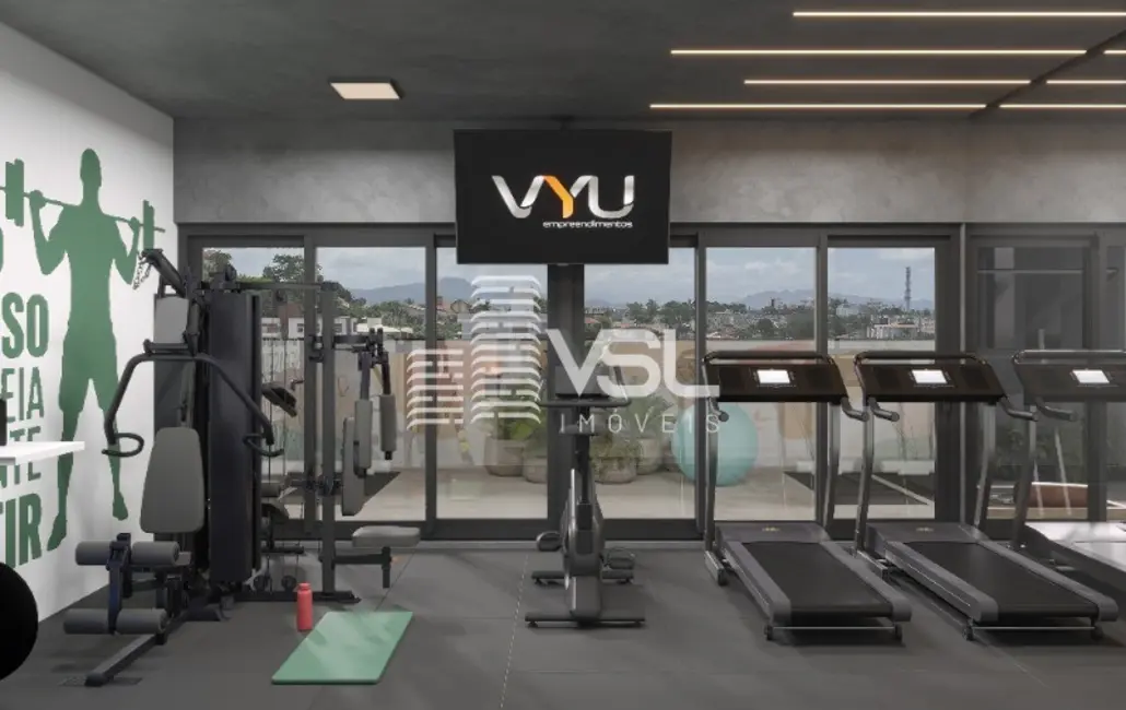 Foto 4 de Loft / Flat com 1 quarto à venda, 28m2 em Coqueiros, Florianopolis - SC