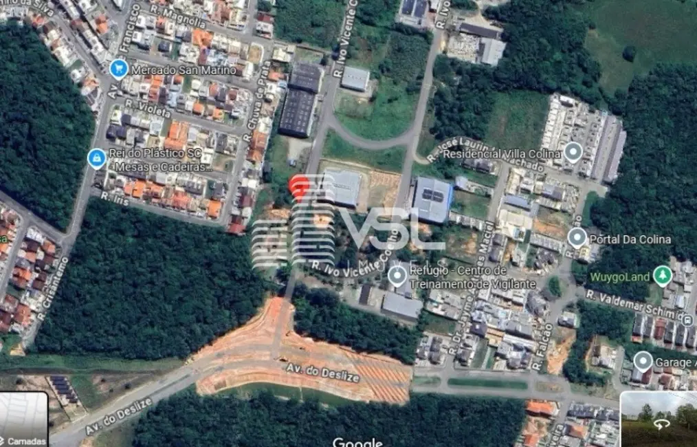 Foto 4 de Terreno / Lote à venda, 722m2 em Forquilhas, Sao Jose - SC