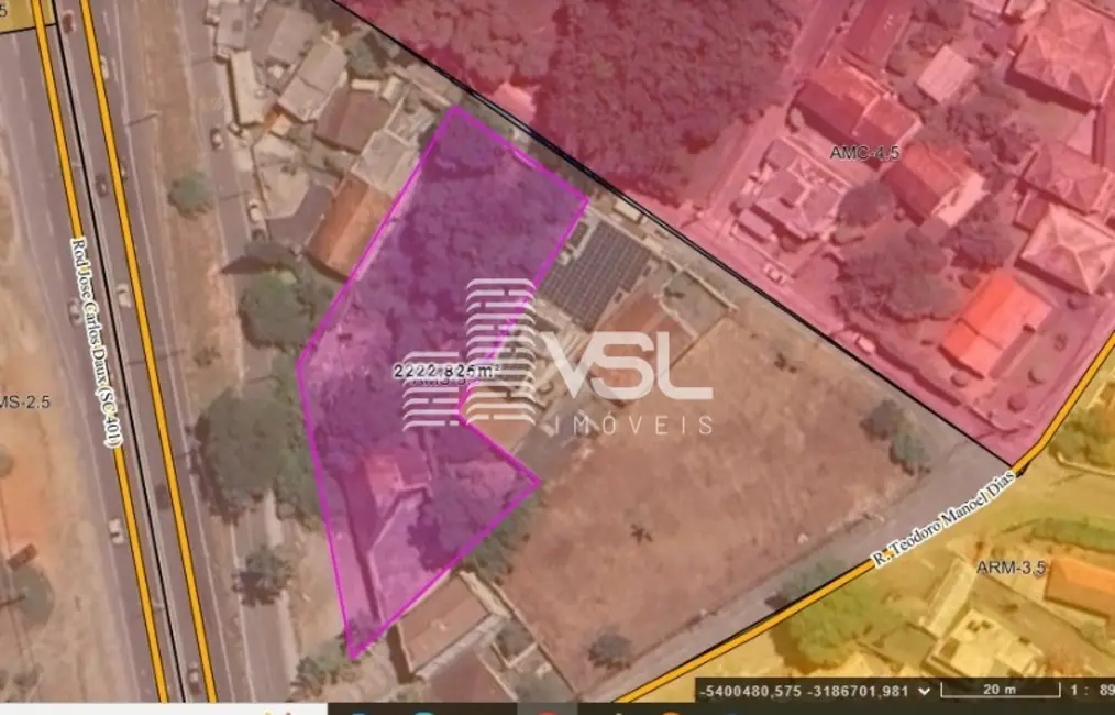 Foto 1 de Terreno / Lote à venda, 240m2 em Santo Antônio de Lisboa, Florianopolis - SC