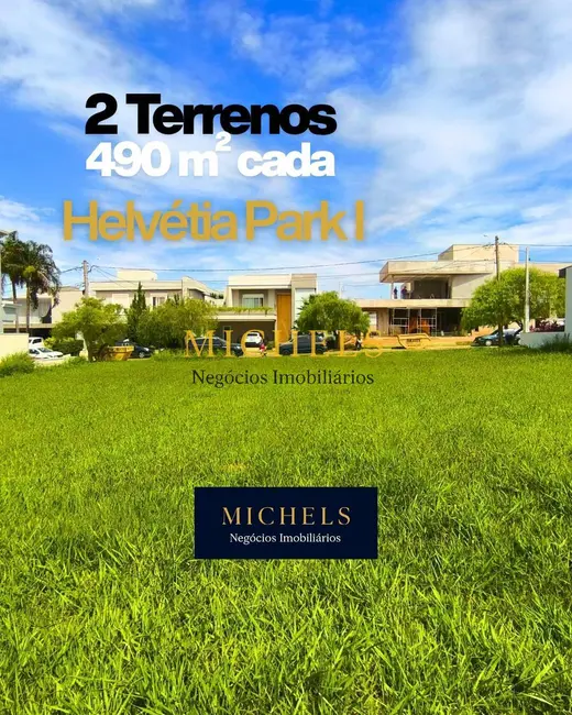 Foto 2 de Terreno / Lote à venda, 490m2 em Jardim Residencial Helvétia Park I, Indaiatuba - SP