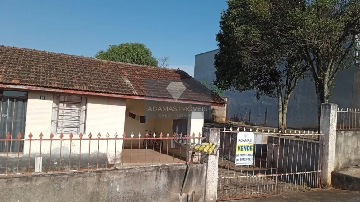 Foto 1 de Casa com 3 quartos à venda, 100m2 em Nossa Senhora de Fátima, Telemaco Borba - PR
