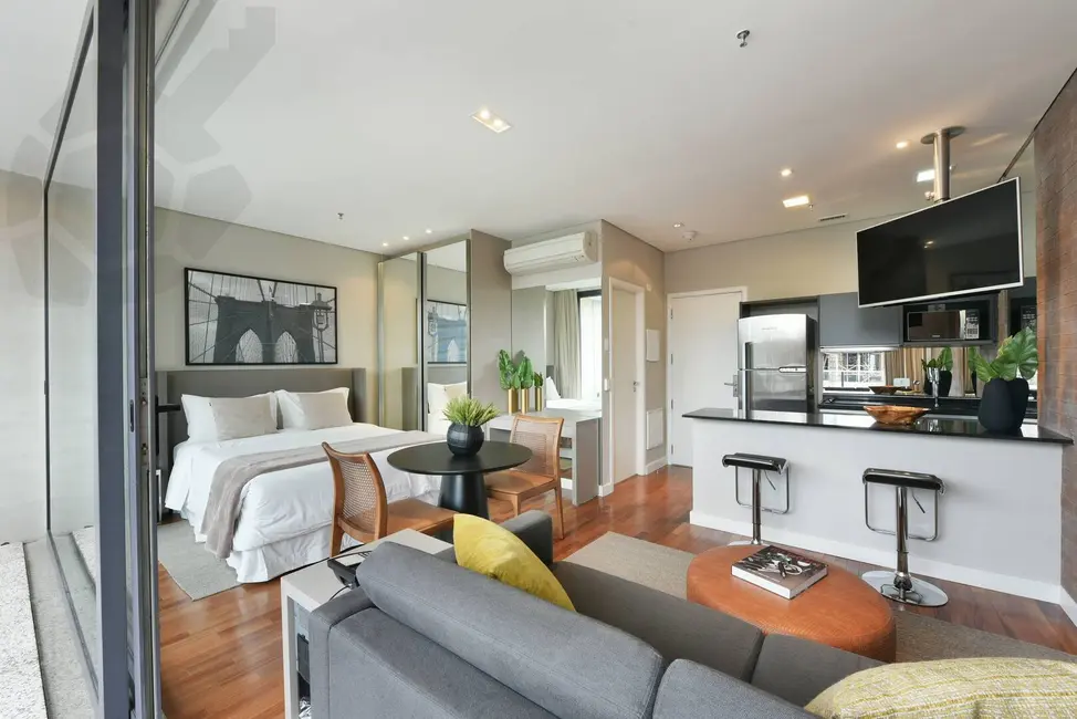 Apartamento com 1 quarto à venda, 35m2 em Vila Olímpia, São Paulo - SP - imagem 5 Foto 5 de Apartamento com 1 quarto à venda, 35m2 em Vila Olímpia, São Paulo - SP