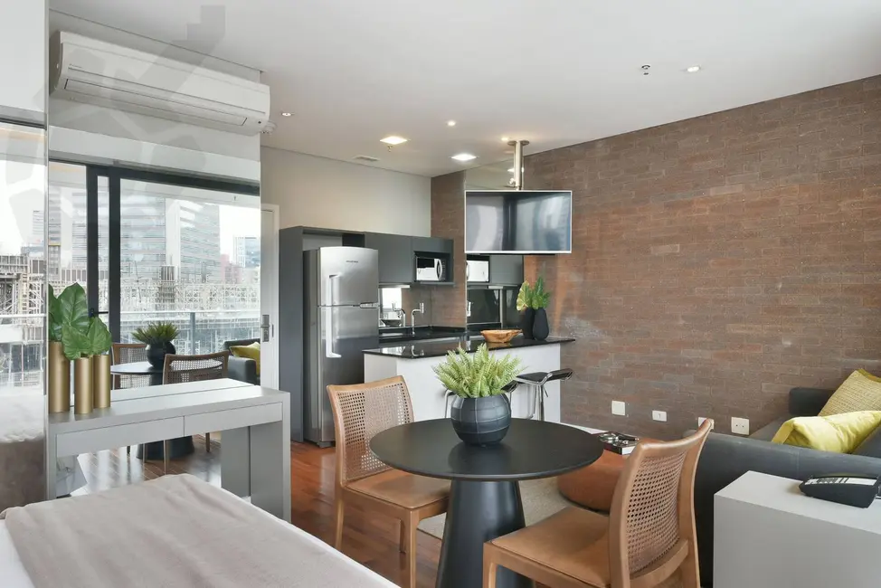 Apartamento com 1 quarto à venda, 35m2 em Vila Olímpia, São Paulo - SP - imagem 3 Foto 3 de Apartamento com 1 quarto à venda, 35m2 em Vila Olímpia, São Paulo - SP
