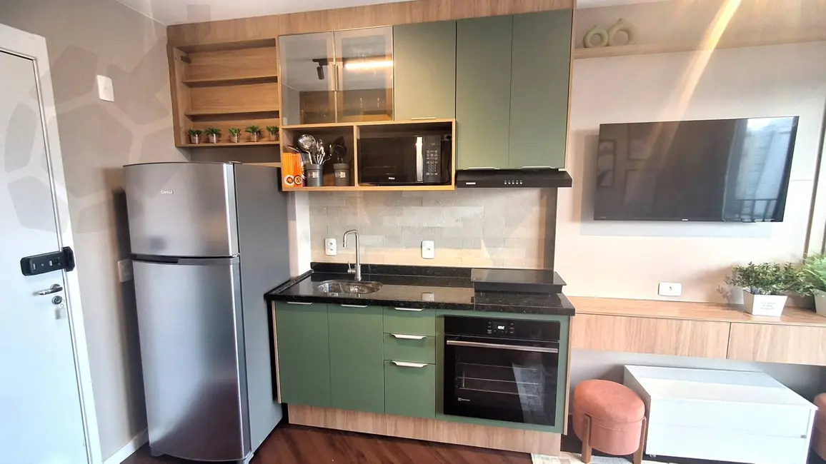Foto 5 de Apartamento com 1 quarto para alugar, 32m2 em Campo Belo, São Paulo - SP
