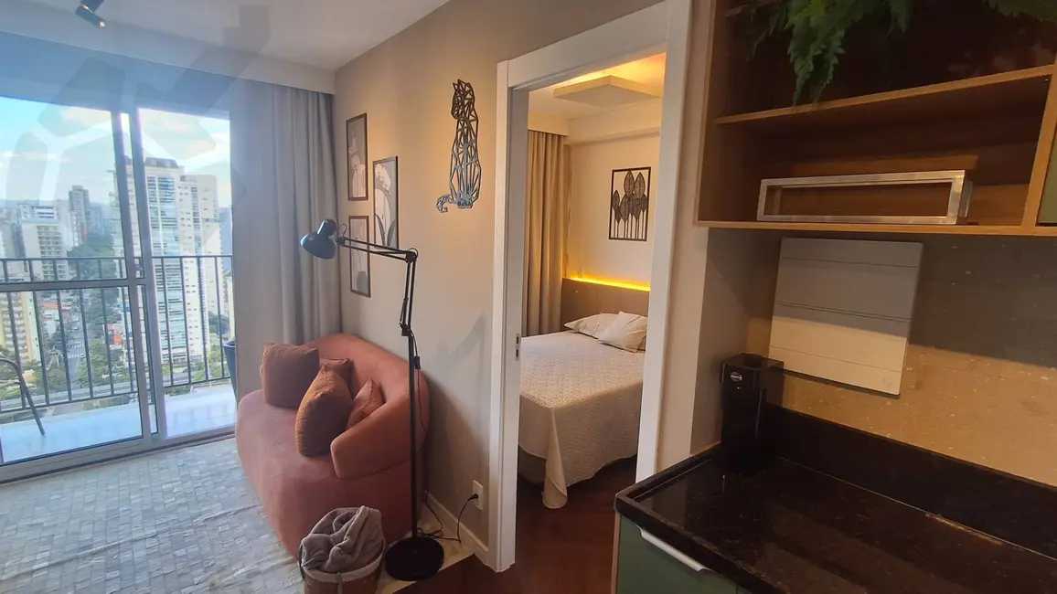 Foto 1 de Apartamento com 1 quarto para alugar, 32m2 em Campo Belo, São Paulo - SP