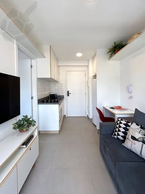 Apartamento com 1 quarto para alugar, 40m2 em Vila Olímpia, São Paulo - SP - imagem 2 Foto 2 de Apartamento com 1 quarto para alugar, 40m2 em Vila Olímpia, São Paulo - SP