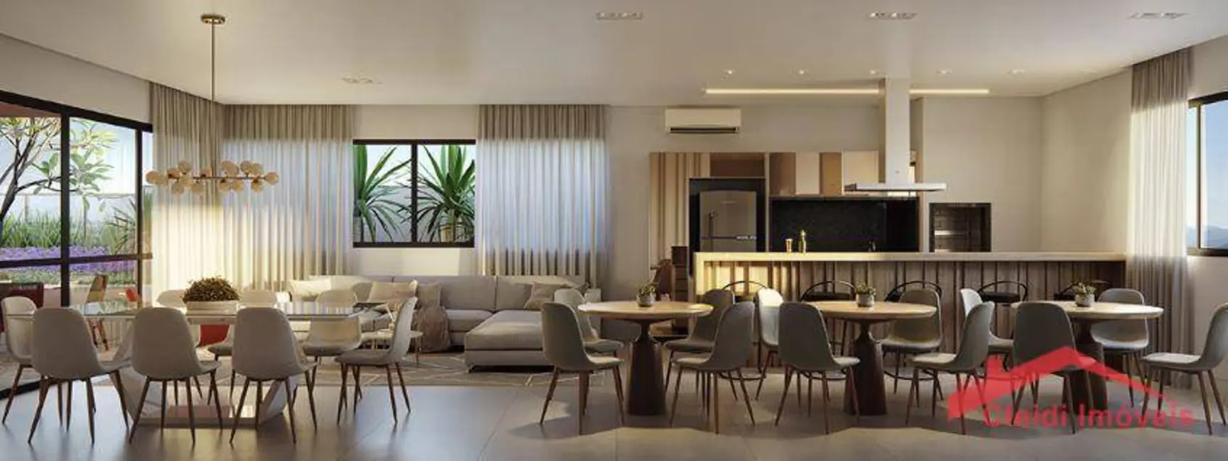 Foto 4 de Apartamento com 2 quartos à venda, 129m2 em Santo Antônio, Joinville - SC