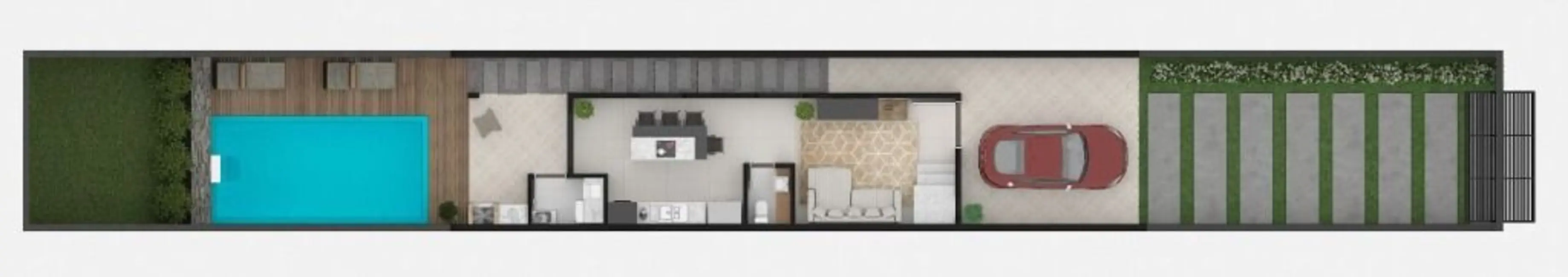 Sobrado com 3 quartos à venda, 149m2 em Floresta, Joinville - SC - imagem 6 Foto 6 de Sobrado com 3 quartos à venda, 149m2 em Floresta, Joinville - SC