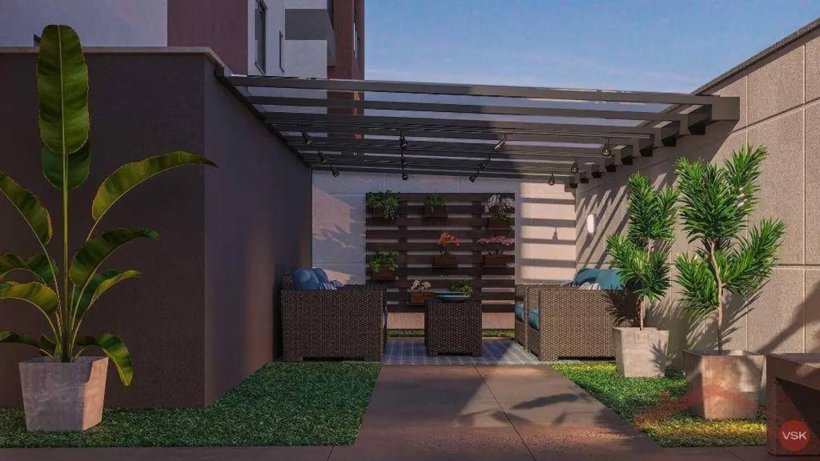 Foto 6 de Apartamento com 1 quarto à venda, 28m2 em Glória, Joinville - SC