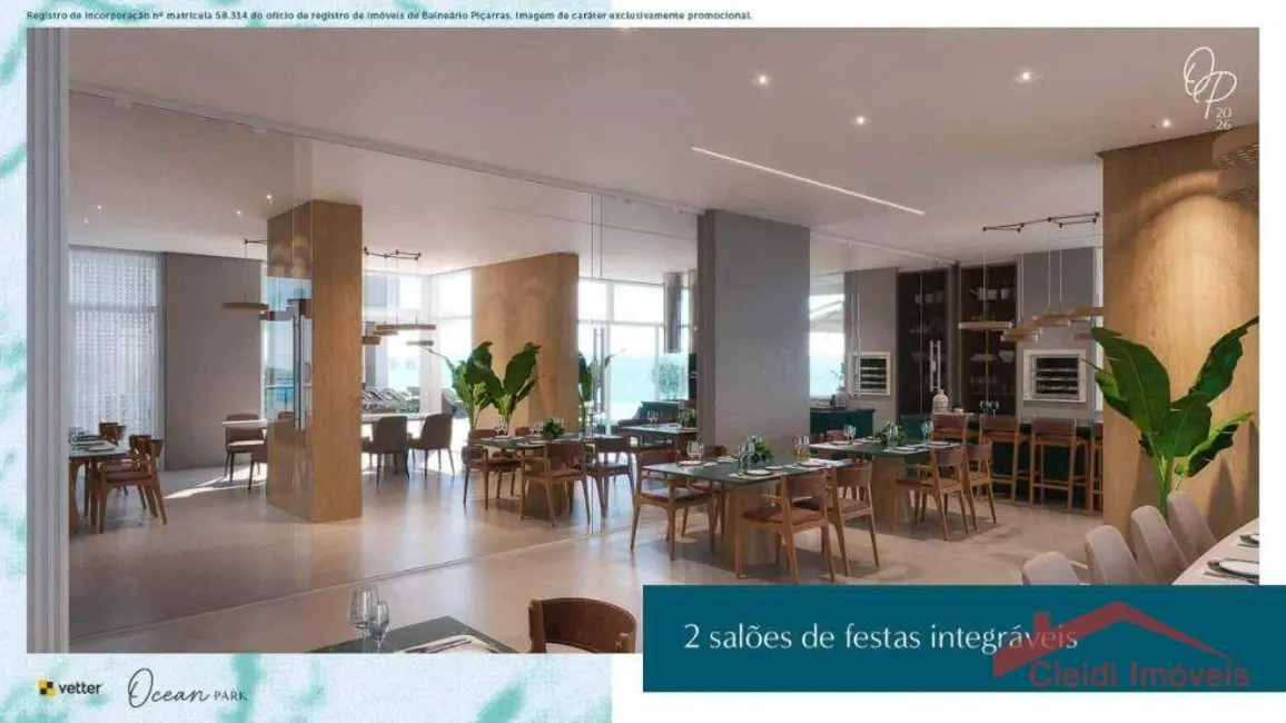 Foto 6 de Apartamento com 2 quartos à venda, 80m2 em Centro, Balneario Picarras - SC