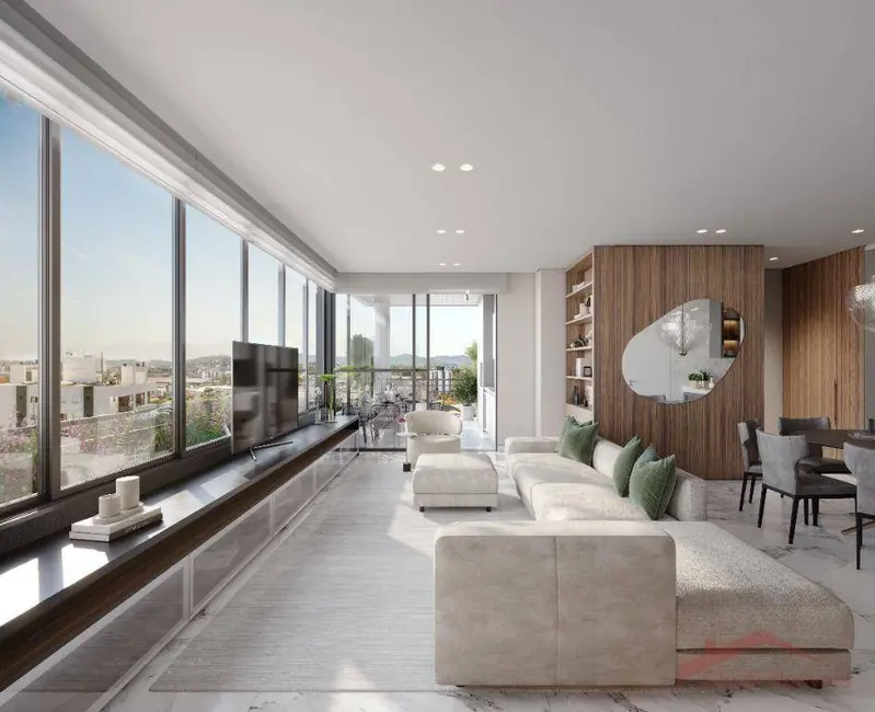 Foto 2 de Apartamento com 3 quartos à venda, 136m2 em Saguaçu, Joinville - SC