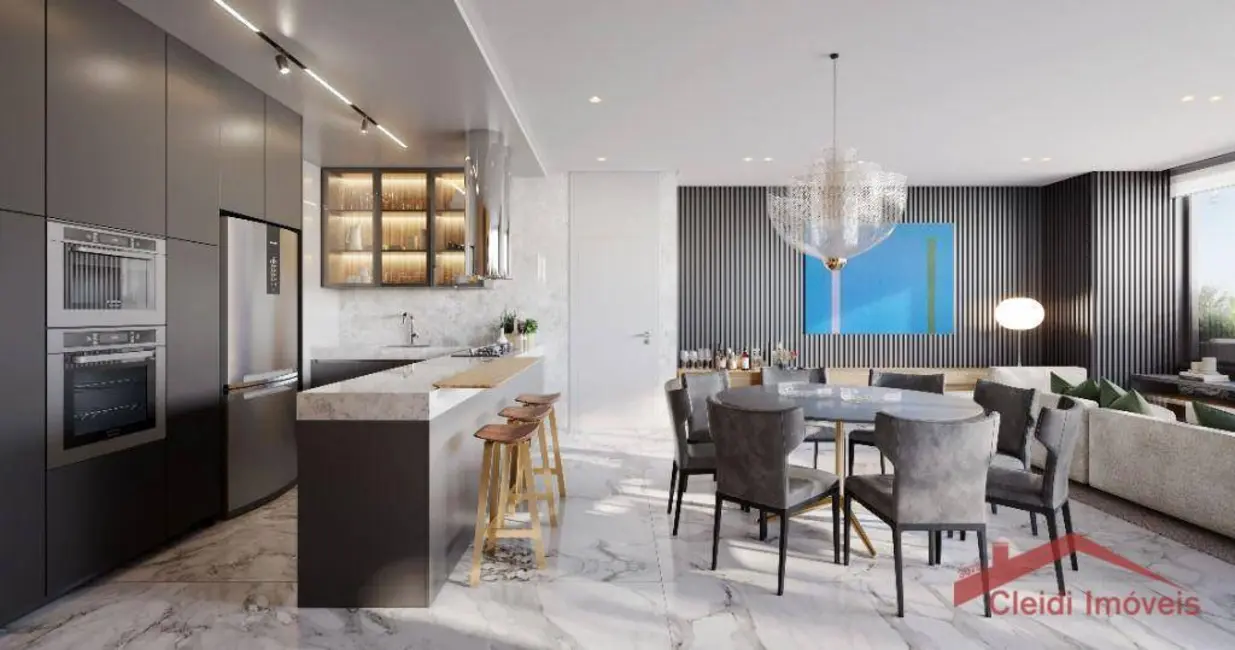 Apartamento com 3 quartos à venda, 136m2 em Saguaçu, Joinville - SC - imagem 4 Foto 4 de Apartamento com 3 quartos à venda, 136m2 em Saguaçu, Joinville - SC