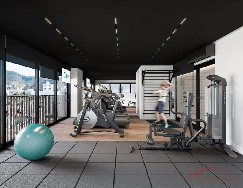 Foto 4 de Apartamento com 1 quarto à venda, 27m2 em Bucarein, Joinville - SC