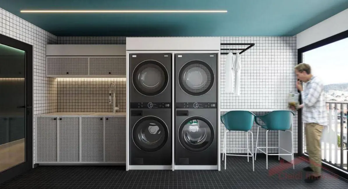 Foto 9 de Apartamento com 1 quarto à venda, 27m2 em Bucarein, Joinville - SC