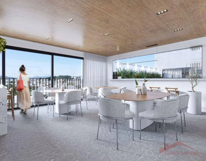 Foto 8 de Apartamento com 1 quarto à venda, 27m2 em Bucarein, Joinville - SC