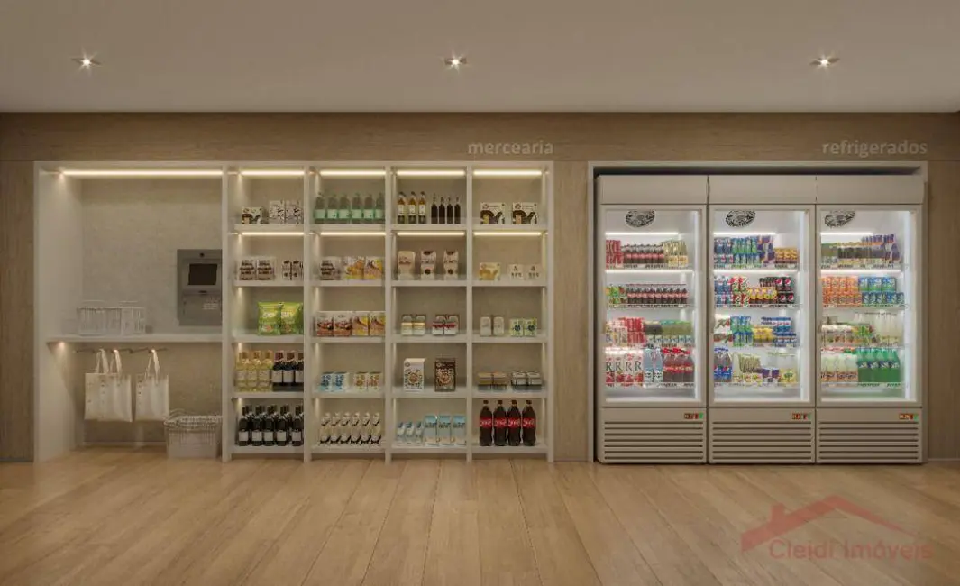 Foto 5 de Apartamento com 1 quarto à venda, 30m2 em Centro, Joinville - SC