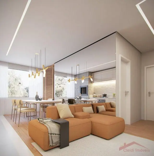 Foto 4 de Apartamento com 2 quartos à venda, 60m2 em Saguaçu, Joinville - SC