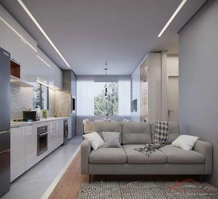 Foto 5 de Apartamento com 2 quartos à venda, 60m2 em Saguaçu, Joinville - SC