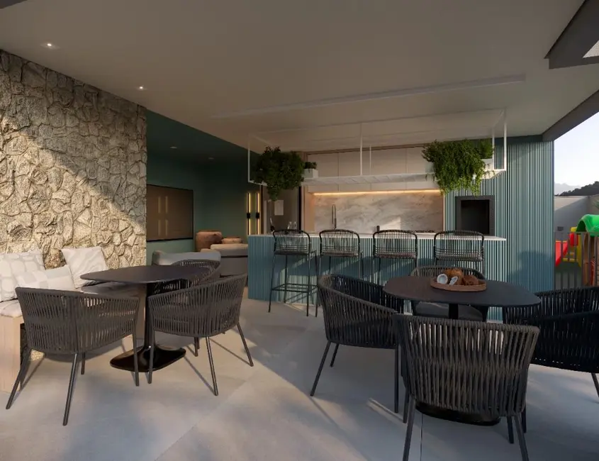 Foto 9 de Apartamento com 1 quarto à venda, 37m2 em América, Joinville - SC