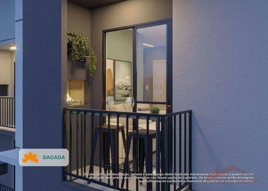 Foto 4 de Apartamento com 2 quartos à venda, 45m2 em Zona Industrial Norte, Joinville - SC