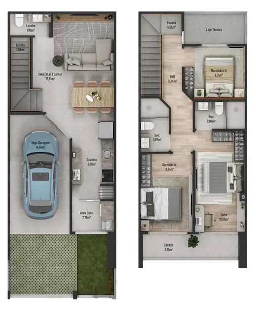 Foto 4 de Casa com 3 quartos à venda, 94m2 em Balneario Picarras - SC