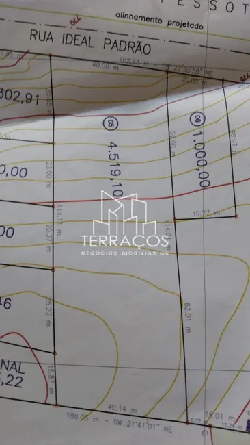 Foto 3 de Terreno / Lote à venda, 2250m2 em Caxambu, Jundiai - SP