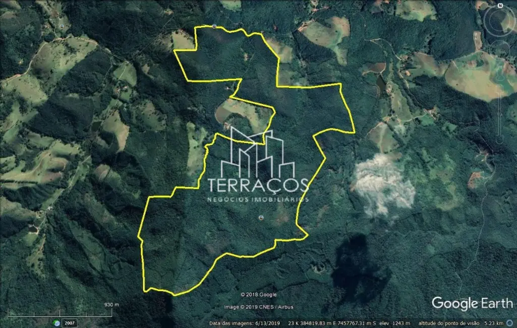 Foto 1 de Terreno / Lote à venda, 2250000m2 em Joanopolis - SP
