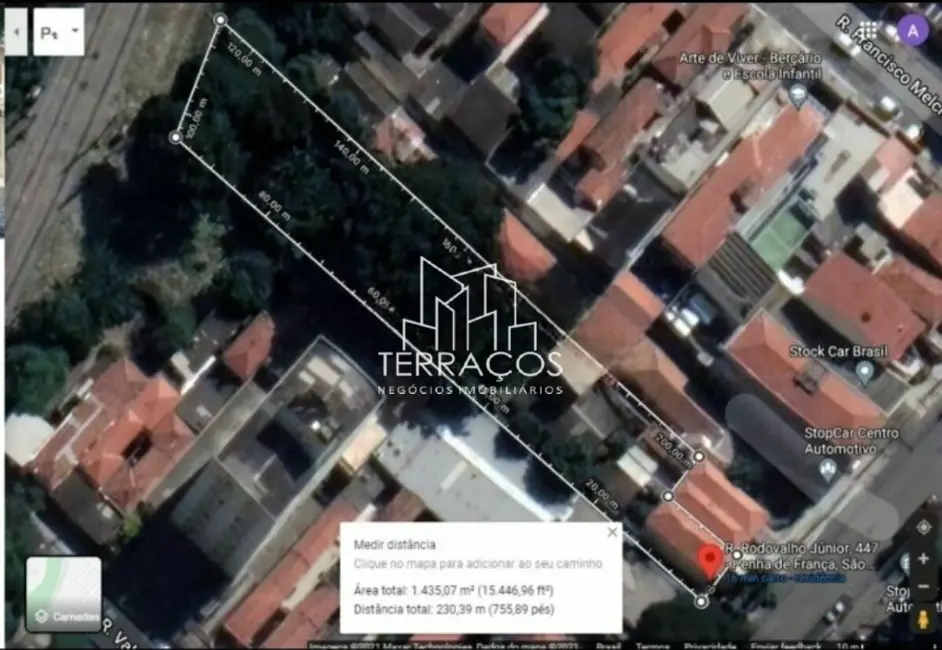 Foto 1 de Terreno / Lote à venda, 1400m2 em Penha de França, São Paulo - SP