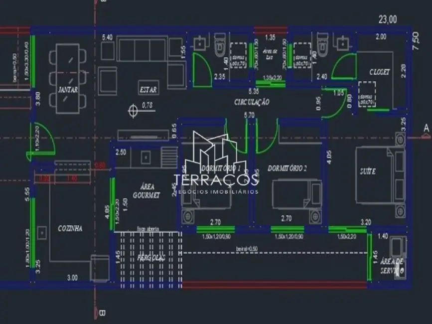 Foto 2 de Casa com 3 quartos à venda, 117m2 em Jardim Marambaia, Jundiai - SP