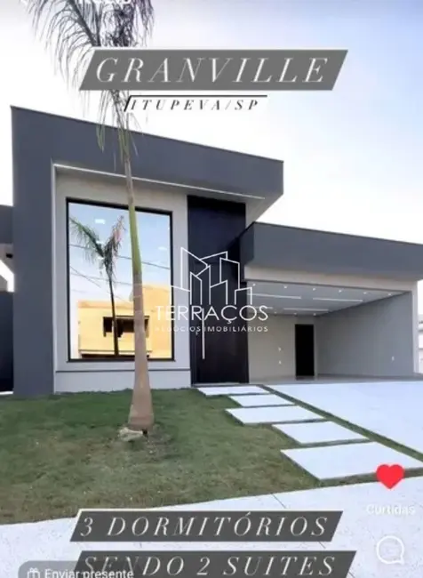 Foto 1 de Casa de Condomínio com 3 quartos à venda, 166m2 em Itupeva - SP