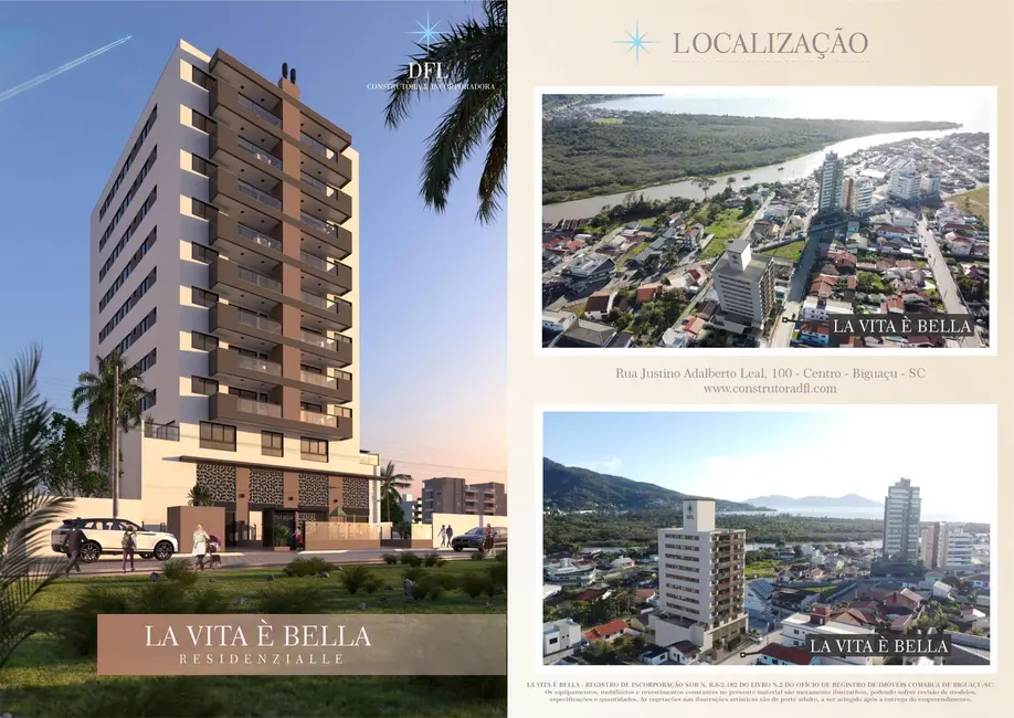 Apartamento com 3 quartos à venda, 89m2 em Centro, Biguacu - SC - imagem 4 Foto 4 de Apartamento com 3 quartos à venda, 89m2 em Centro, Biguacu - SC