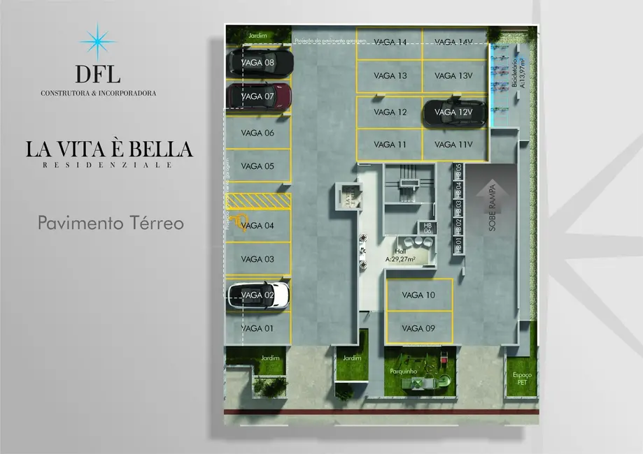 Apartamento com 3 quartos à venda, 84m2 em Centro, Biguacu - SC - imagem 7 Foto 7 de Apartamento com 3 quartos à venda, 84m2 em Centro, Biguacu - SC