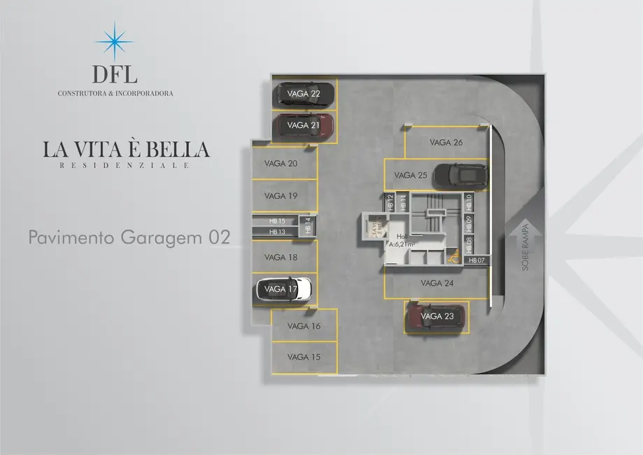 Apartamento com 3 quartos à venda, 84m2 em Centro, Biguacu - SC - imagem 5 Foto 5 de Apartamento com 3 quartos à venda, 84m2 em Centro, Biguacu - SC