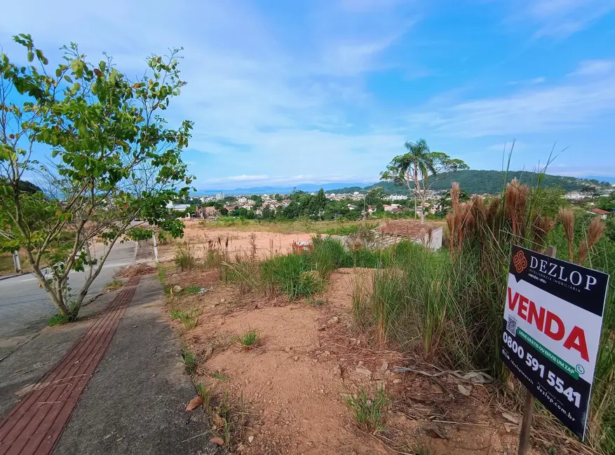 Foto 1 de Terreno / Lote à venda, 465m2 em Fundos, Biguacu - SC