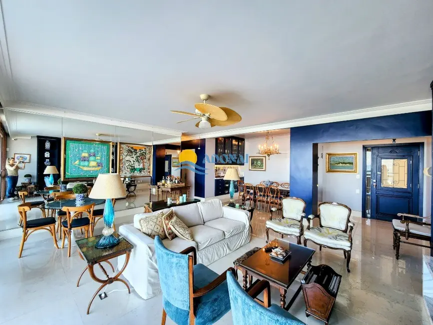 Foto 9 de Apartamento com 4 quartos à venda, 230m2 em Pitangueiras, Guaruja - SP