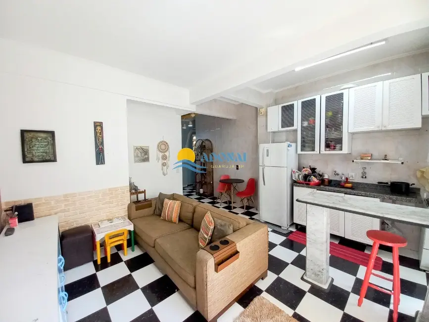 Apartamento com 1 quarto à venda, 58m2 em Pitangueiras, Guaruja - SP - imagem 4 Foto 4 de Apartamento com 1 quarto à venda, 58m2 em Pitangueiras, Guaruja - SP