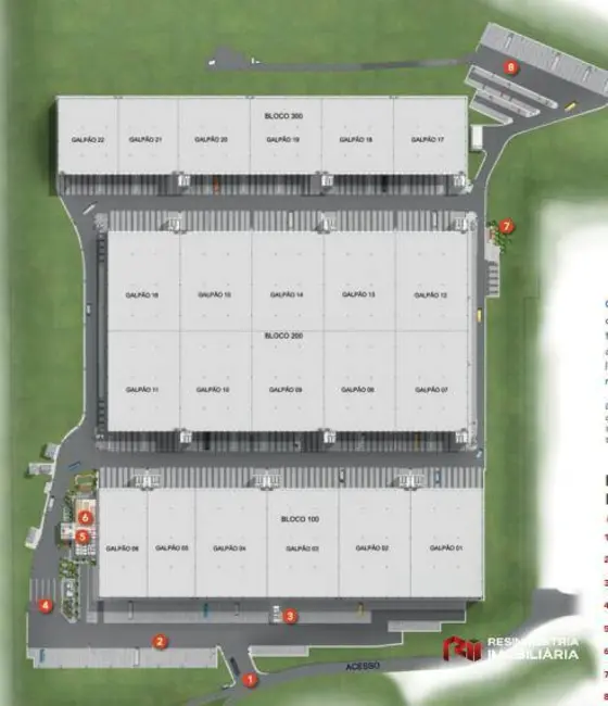 Foto 7 de Armazém / Galpão para alugar, 6069m2 em Empresarial dos Eucaliptos, Cajamar - SP