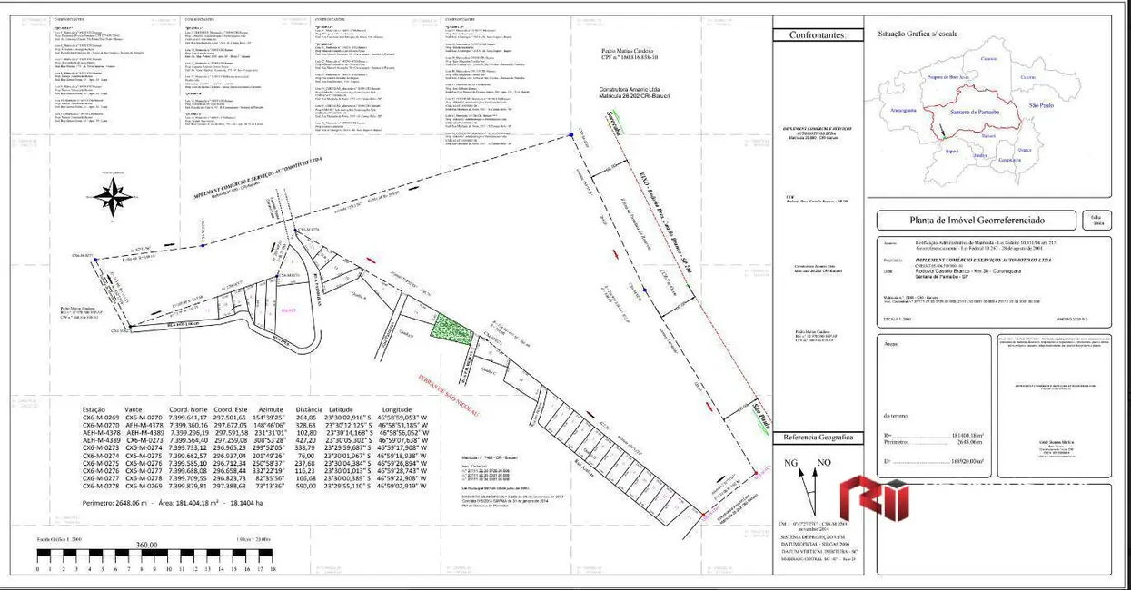 Foto 6 de Terreno / Lote à venda, 310000m2 em Terras de San Nicolau, Santana De Parnaiba - SP